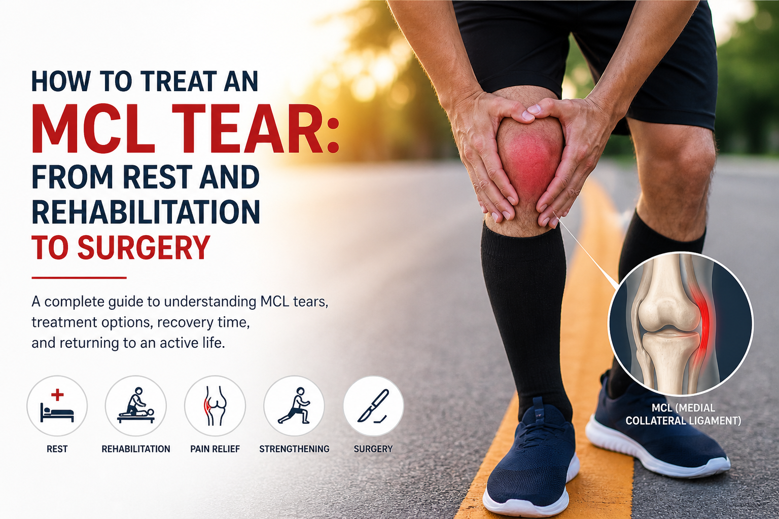 How to Treat an MCL Tear: From Rest and Rehabilitation to Surgery