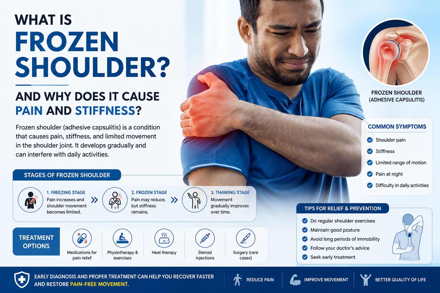 What Is Frozen Shoulder and Why Does It Cause Pain and Stiffness?